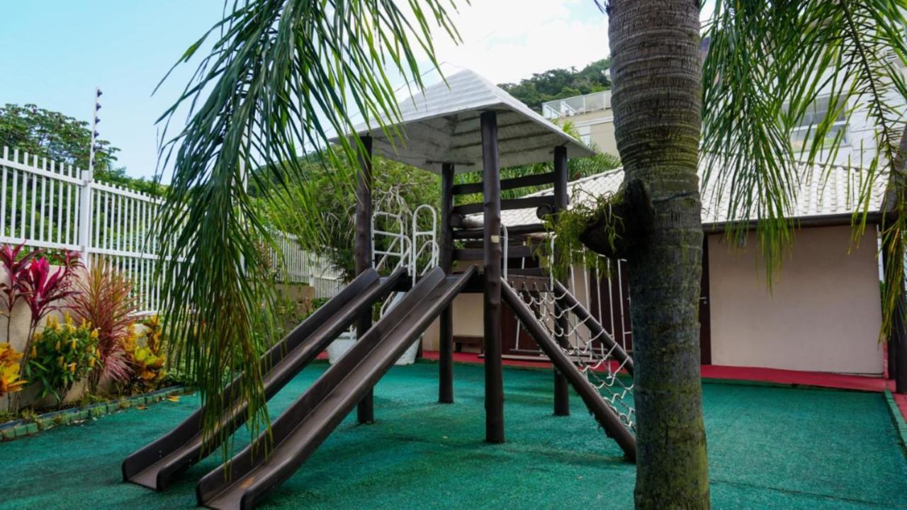 Villa Giardino - Condominio De Frente Para O Mar - Piscina, Quadra Esportiva, Churrasqueira - 5 Pessoas Florianópolis Exteriör bild